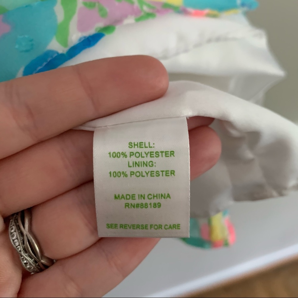 Lilly Pulitzer Danna Spring Fling Floral Dress S - Picture 6 of 12